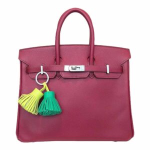 Hermès Birkin 25 Rouge Vif Bag Epsom