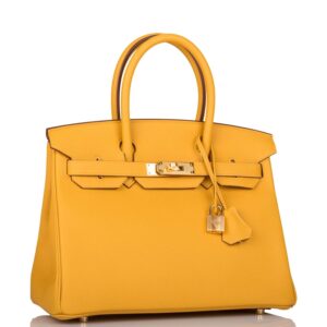 Hermes Birkin 30 Jaune Ambre Togo