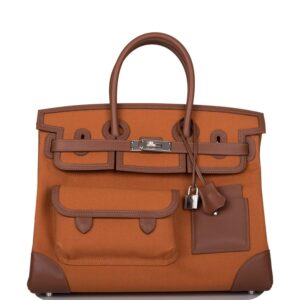Hermes Cargo Birkin 35 Marron Inde Swift