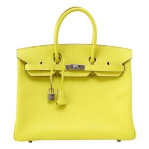 Hermès Lime Candy Series Birkin 35 Limited Edition Bag