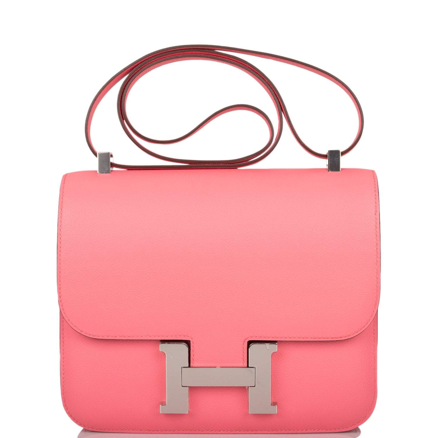 Hermes Constance 24 Rose D'Ete Verso Evercolor