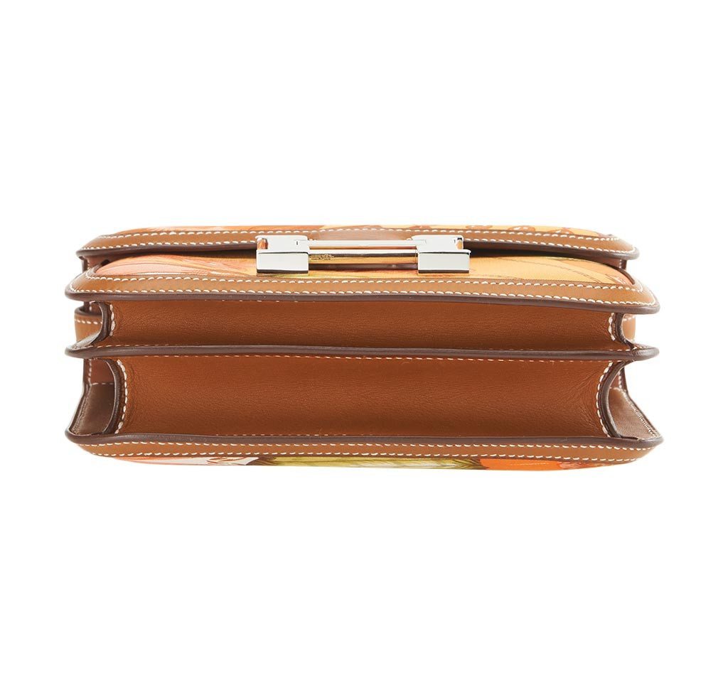 Hermes Constance Mini 18 Brasil Mangue Barenia Silk Swift Leather Palladium Hardware - Image 5