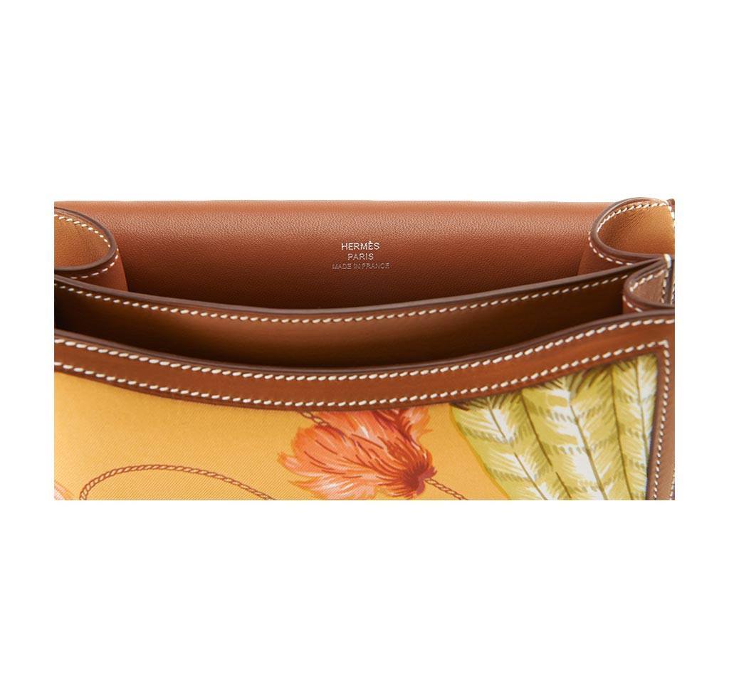 Hermes Constance Mini 18 Brasil Mangue Barenia Silk Swift Leather Palladium Hardware - Image 10