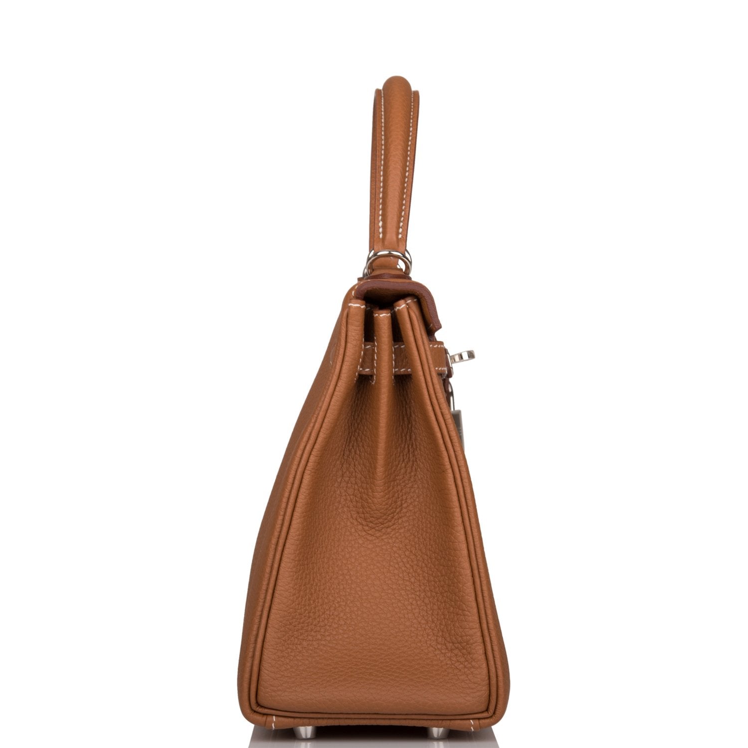 Hermes Kelly Retourne 25 Gold Togo Palladium Hardware - Image 3