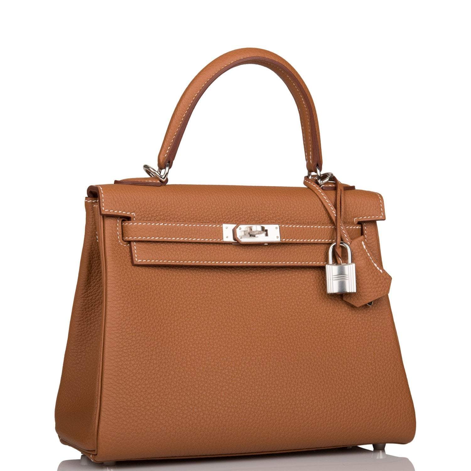 Hermes Kelly Retourne 25 Gold Togo Palladium Hardware - Image 2