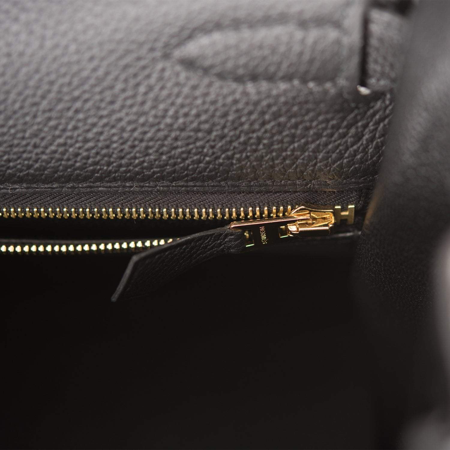 Hermes Kelly Retourne 32cm Black Togo Gold Hardware - Image 9