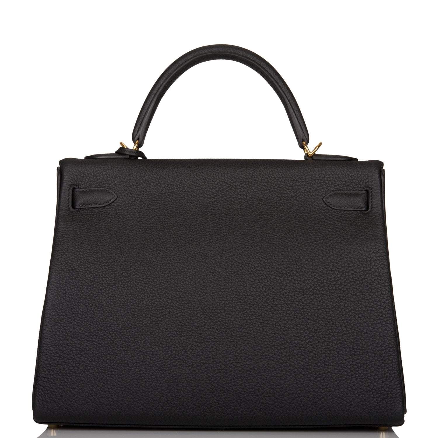 Hermes Kelly Retourne 32cm Black Togo Gold Hardware - Image 4