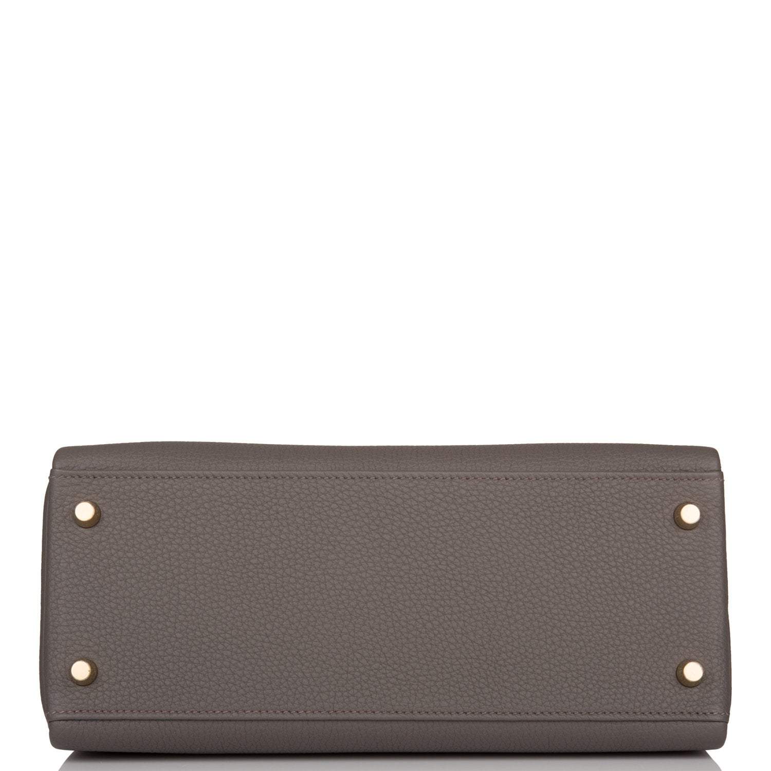 Hermes Kelly Retourne 28 Etain Togo Gold Hardware - Image 6