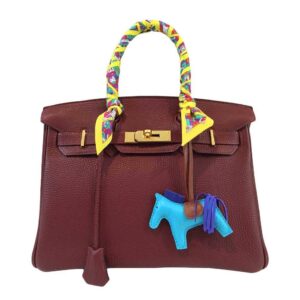 Hermes Birkin 30 Rouge H Togo Leather Gold Hardware