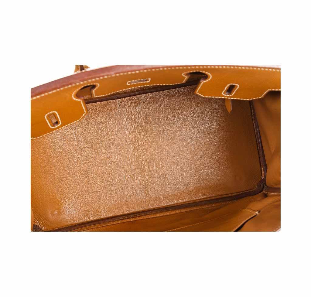 Hermes Birkin 30 Gold Epsom Leather Gold Hardware - Image 14