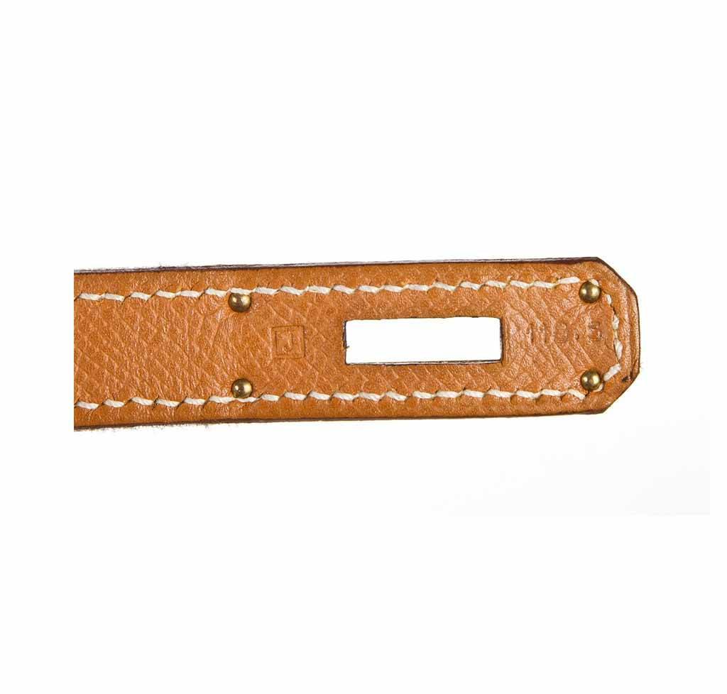 Hermes Birkin 30 Gold Epsom Leather Gold Hardware - Image 9