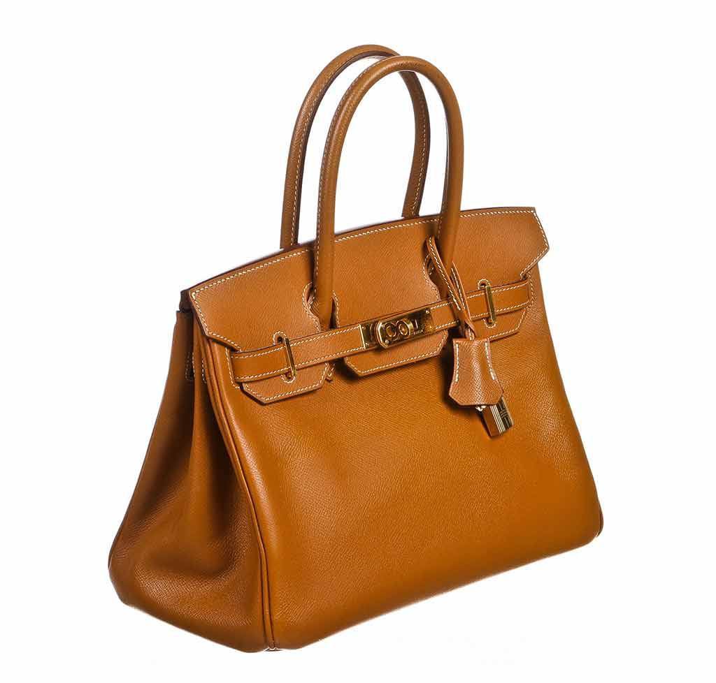 Hermes Birkin 30 Gold Epsom Leather Gold Hardware - Image 2