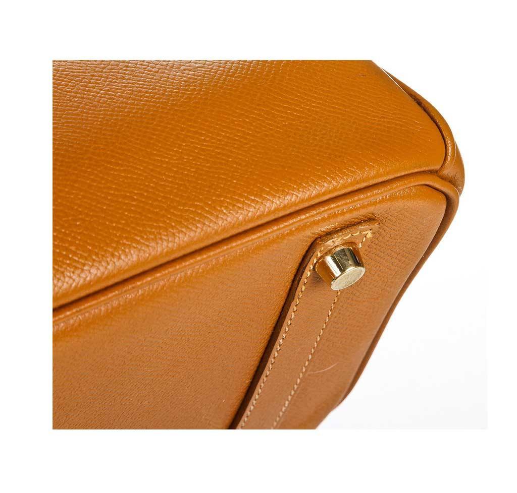 Hermes Birkin 30 Gold Epsom Leather Gold Hardware - Image 12
