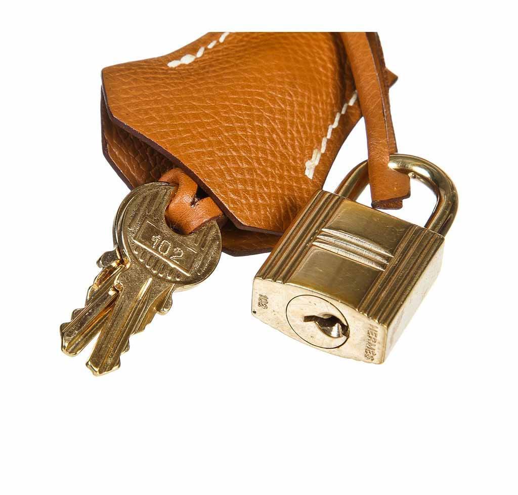 Hermes Birkin 30 Gold Epsom Leather Gold Hardware - Image 15