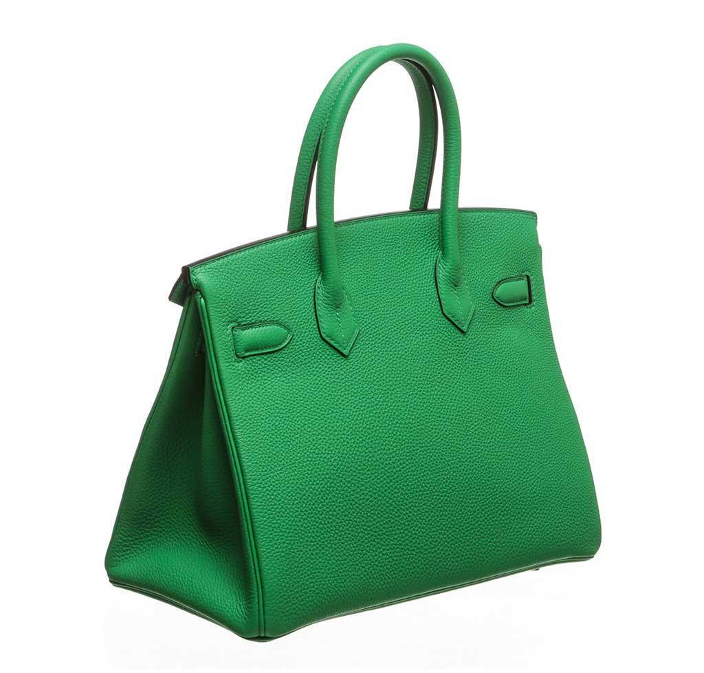 Hermes Birkin 30 Bamboo Togo Leather Gold Hardware - Image 3