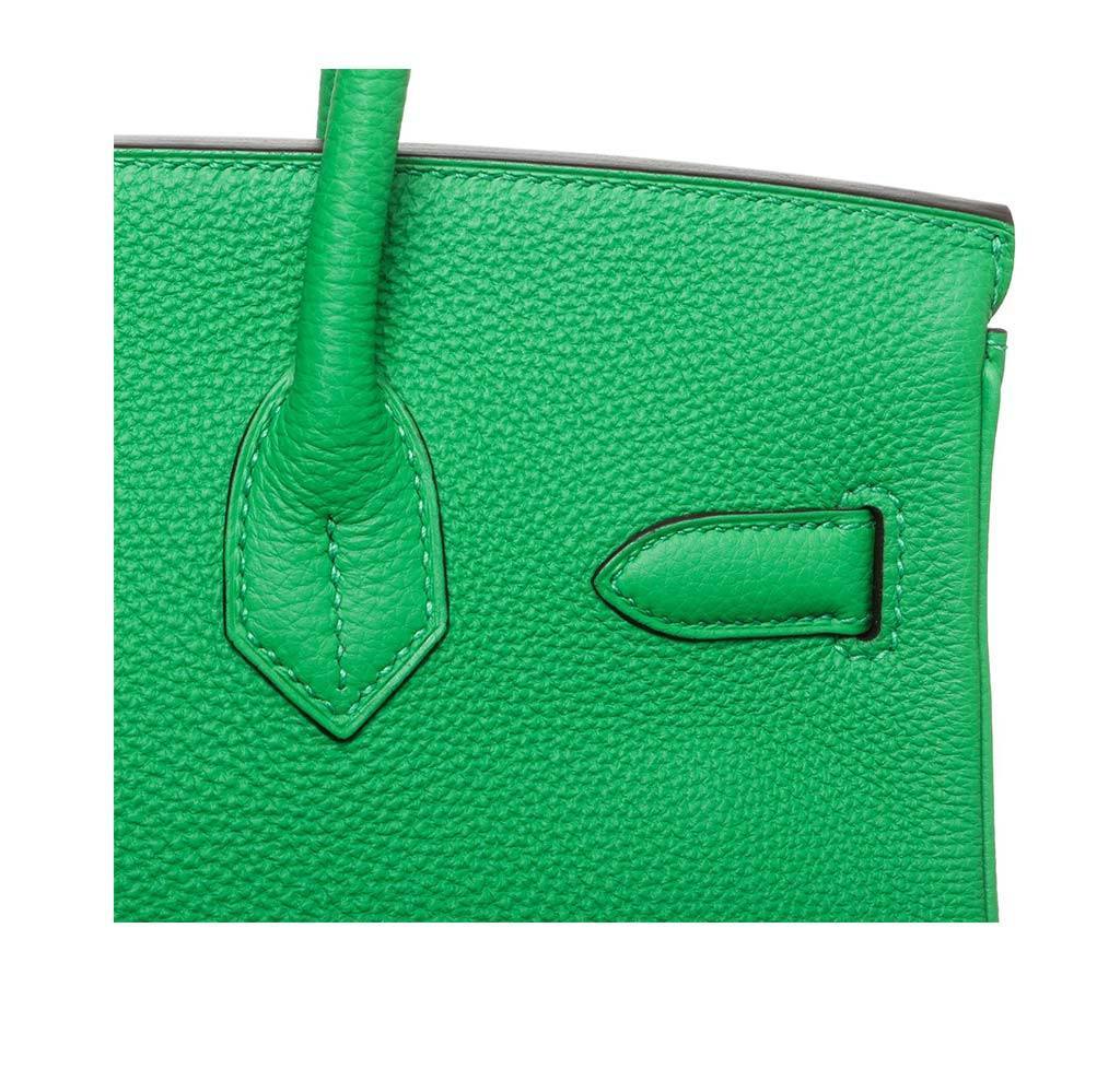 Hermes Birkin 30 Bamboo Togo Leather Gold Hardware - Image 5