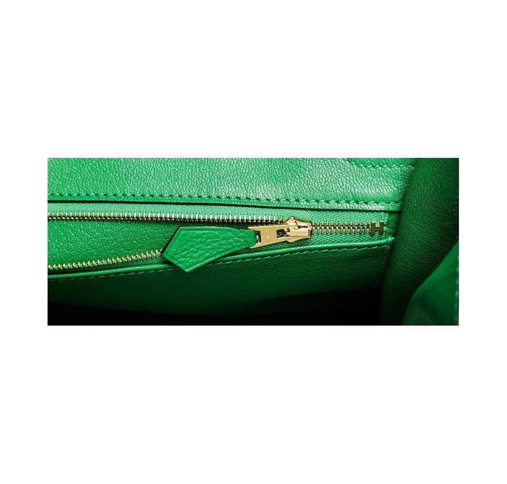 Hermes Birkin 30 Bamboo Togo Leather Gold Hardware - Image 12