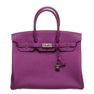 Hermès Birkin 35 Anemone Bag PHW